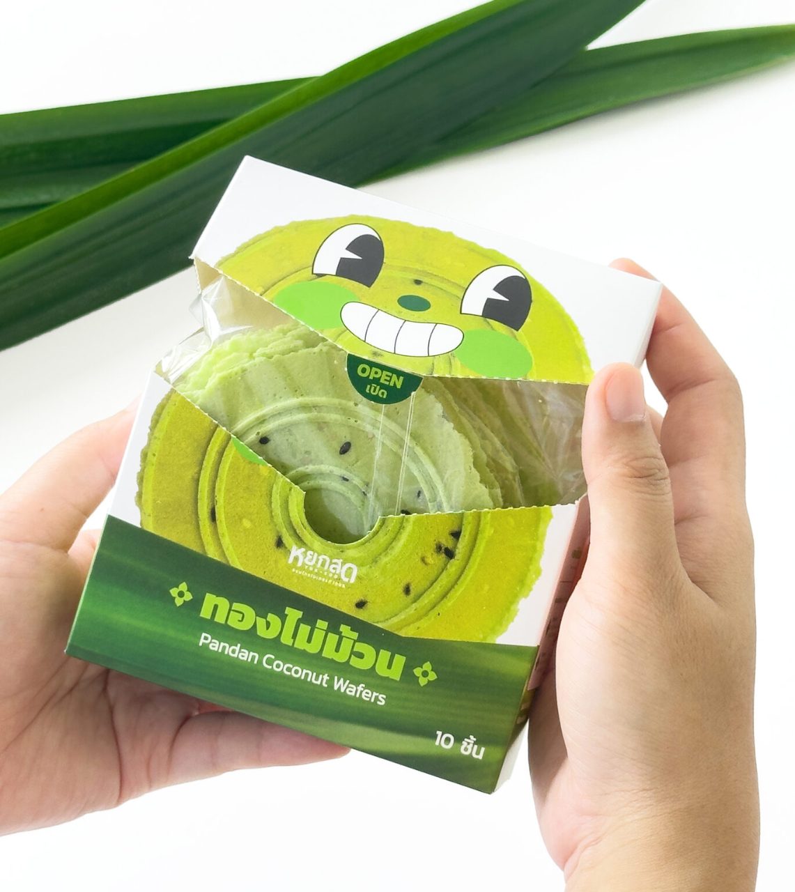 Pandan-Kokos-Waffel – Geschenkbox Yoksod