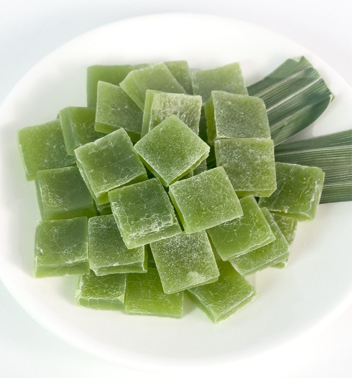 Glazed Pandan Pudding (Glazed Pandan Pudding) 真香蘭泰式甜點 Yoksod