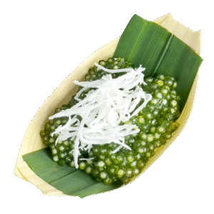 Jade Sago (Jade Sago) Yoksod Pandan-Thai-Dessert